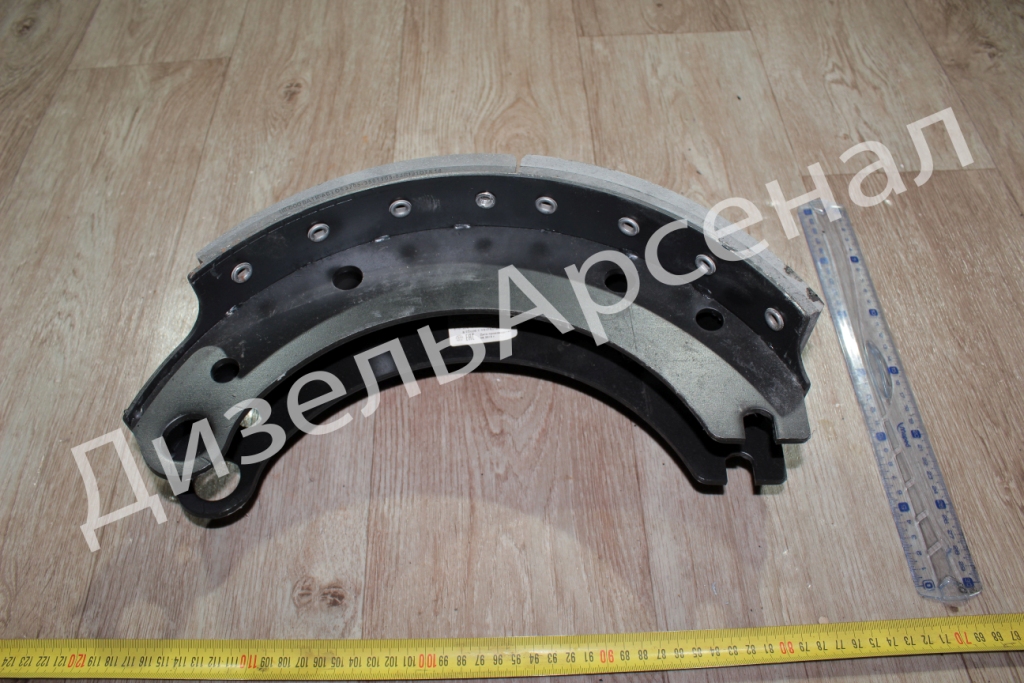 колодка тормоза с накладками в сборе (ЕВРО)