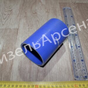 патрубок радиатора короткий нижний (L=120 мм, d=68 мм, силикон)