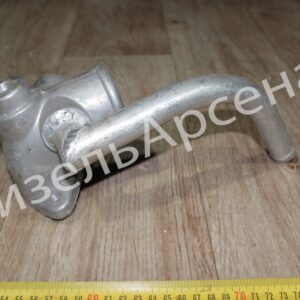 патрубок водяного насоса с трубкой (алюминий)